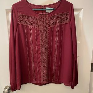 Burgundy Top